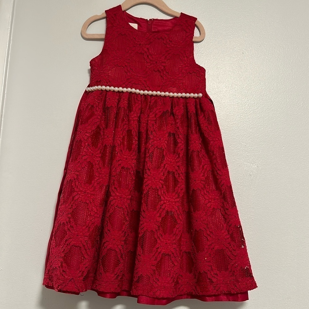 American princess Dress in red size 4.